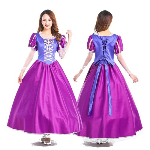Costume cosplay donna viola